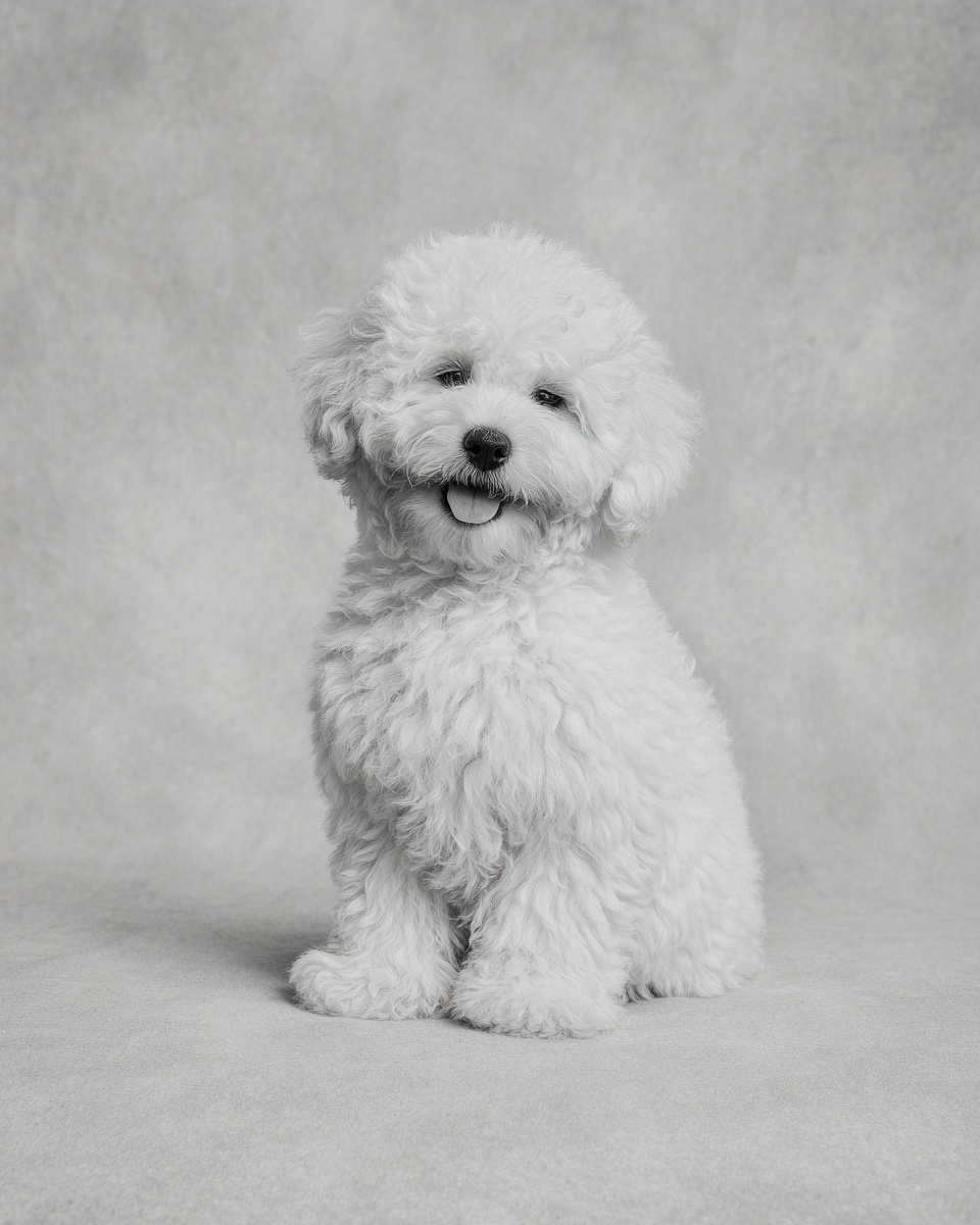 Drawing of Bernedoodle dog breed