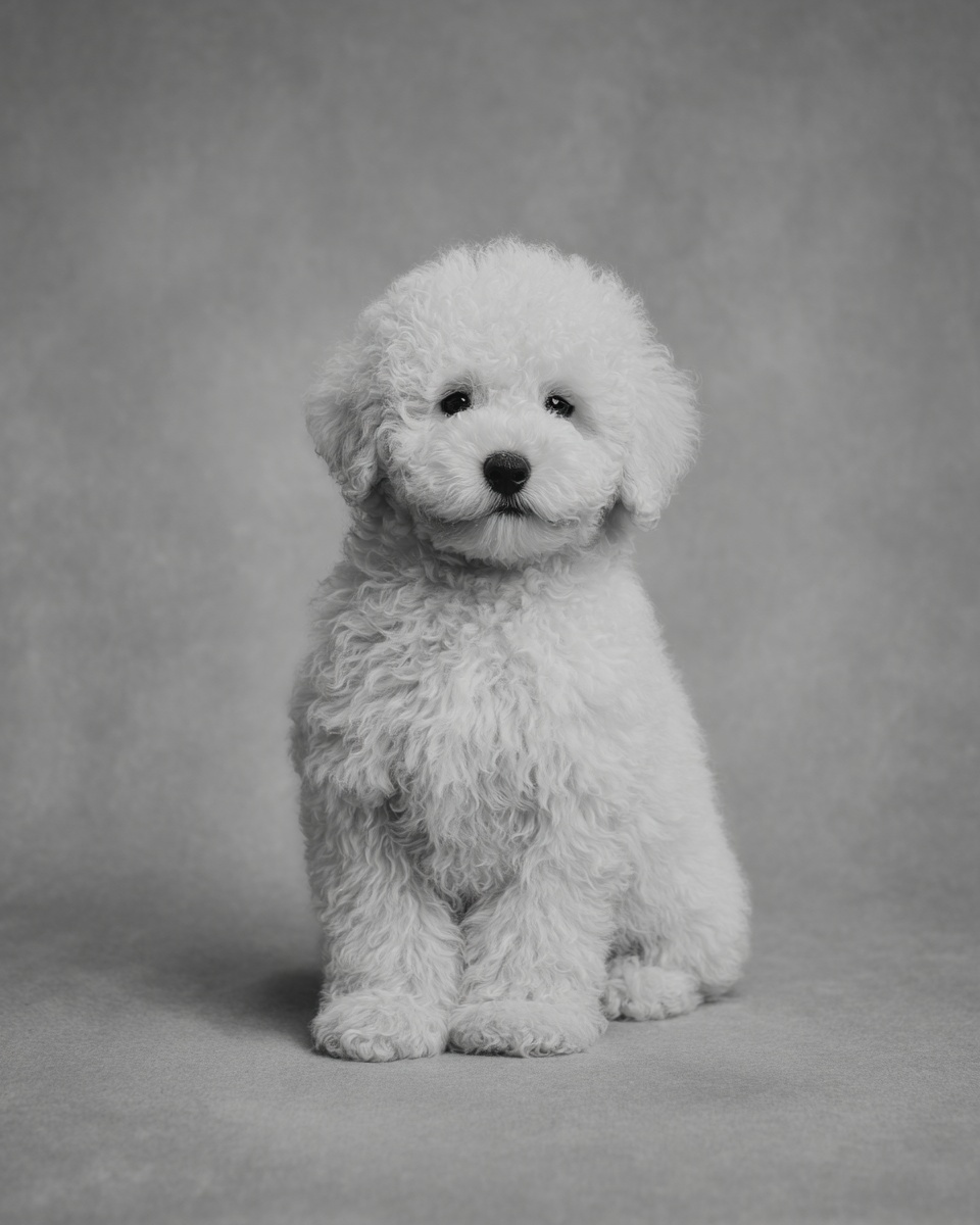 Drawing of Goldendoodle dog breed