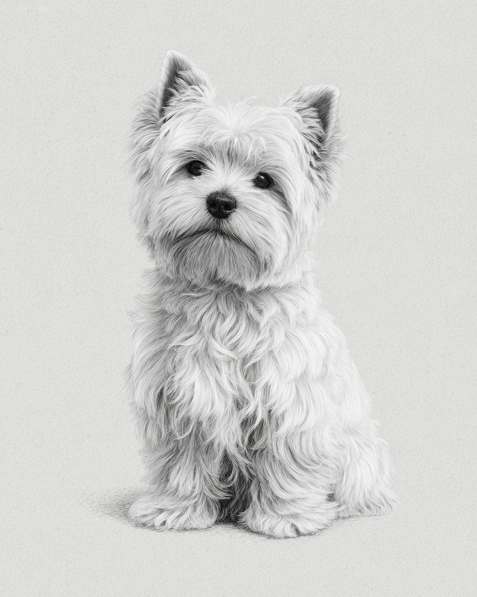 Silky Terrier, illustration, silky coat, in black & tan, blue & tan Silky Terrier, illustration, silky coat, in black & tan, blue & tan